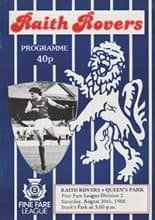 Raith Rovers v Queen of the South 17-Oct-2009