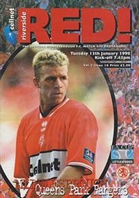 Middlesbrough v Queens Park Rangers 13-Jan-1998