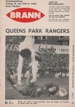 SK Brann Bergen v Queens Park Rangers   16-05-1975