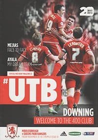 Middlesbrough v Queens Park Rangers 20-Nov-2015