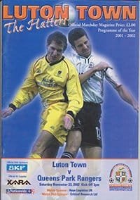 Luton Town v Queens Park Rangers 23-Nov-2002