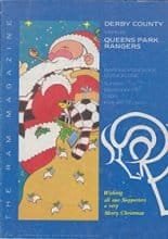 Derby County v Queens Park Rangers 23-Dec-1990