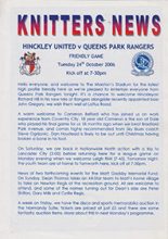 Hinckley United v Queens Park Rangers 24-Oct-2006