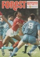 Nottingham Forest v Queens Park Rangers 28-Oct-1989