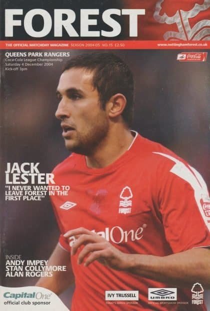 Nottingham Forest v Queens Park Rangers 04-Dec-2004