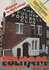 Fulham v Queens Park Rangers 07-Sep-1982