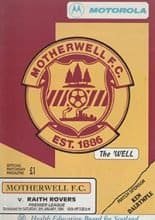 Motherwell v Raith Rovers 08-Jan-1994