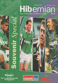 Hibernian v Glasgow Rangers 04-Mar-1995