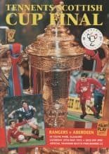 Glasgow Rangers v Aberdeen 25-May-1993