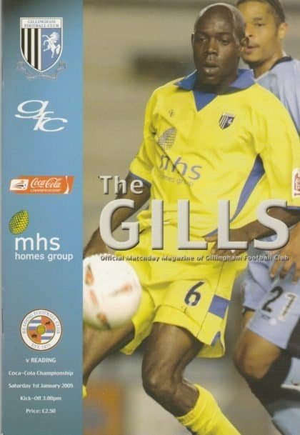 Gillingham v Reading 01-Jan-2005
