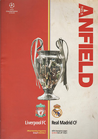 Liverpool v Real Madrid 22-Oct-2014