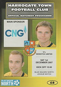 Harrogate Town v Redditch United 01-Dec-2007