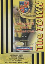 Harrogate Town v Redditch United 07-Apr-2007