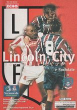 Lincoln City v Rochdale 14-Mar-1998