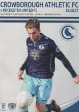 Crowborough Athletic v Rochester United  18-Mar-2017