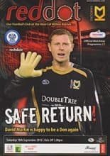 Milton Keynes Dons v Rochdale 18-Sep-2010