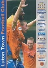 Luton Town v Rochdale 20-Oct-2001