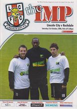 Lincoln City v Rochdale  21-Oct-2006