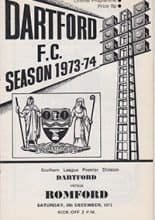 Dartford v Romford 08-Dec-1973