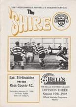 East Stirling v Ross County 21-Jan-1995