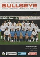 Hereford United v Rotherham United 11-Aug-2007