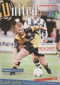 Cambridge United v Rotherham United 16-Aug-1997