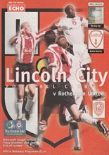 Lincoln City v Rotherham United 26-Dec-1997
