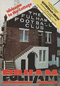 Fulham v Rotherham United 28-Aug-1982