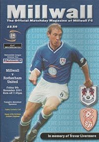 Millwall v Rotherham United 09-Nov-2001