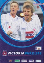 Hartlepool United v Rushden & Diamonds 15-Nov-2003