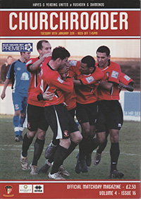Hayes & Yeading United v Rushden & Diamonds 18-Jan-2011