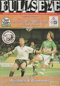 Hereford United v Rushden and Diamonds 25-Apr-1998