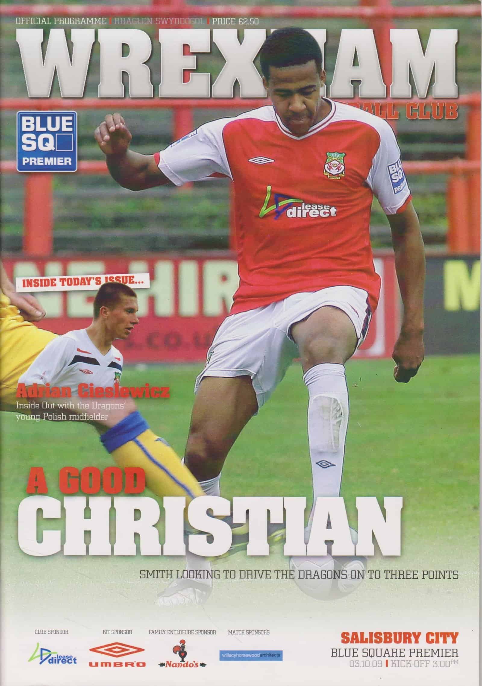 Wrexham v Salisbury City 03-Oct-2009