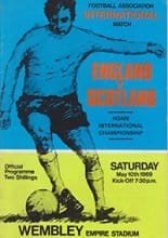 England v Scotland 10-May-1969