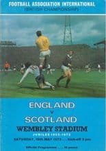 England v Scotland 19-May-1973