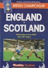 England v Scotland 01-Jun-1983