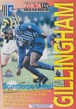 Gillingham v Scunthorpe United 27-Feb-1996