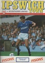 Ipswich Town v Scunthorpe United 07-Oct-1986