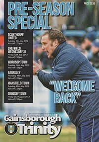 Gainsborough Trinity v Scunthorpe United 09-Jul-2013