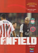 Liverpool v Sheffield United 21-Jan-2003