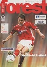 Nottingham Forest v Sheffield United 02-Nov-2002