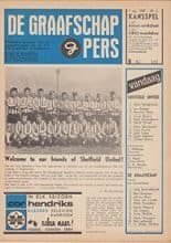 De Graafschap v Sheffield United 02-Aug-1969