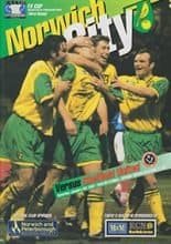 Norwich City v Sheffield United 04-Jan-1997