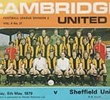 Cambridge United v Sheffield United 05-May-1979