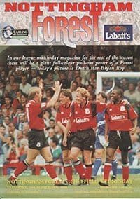 Nottingham Forest v Sheffield Wednesday 10-Sep-1994