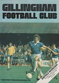Gillingham v Sheffield Wednesday 12-Sep-1978