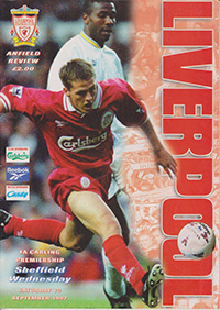 Liverpool v Sheffield Wednesday 13-Sep-1997