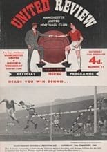 Manchester United v Sheffield Wednesday 20-Feb-1960