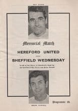 Hereford United v Sheffield Wednesday 05-Feb-1969