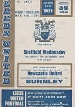 Leeds United v Sheffield Wednesday 07-Dec-1968